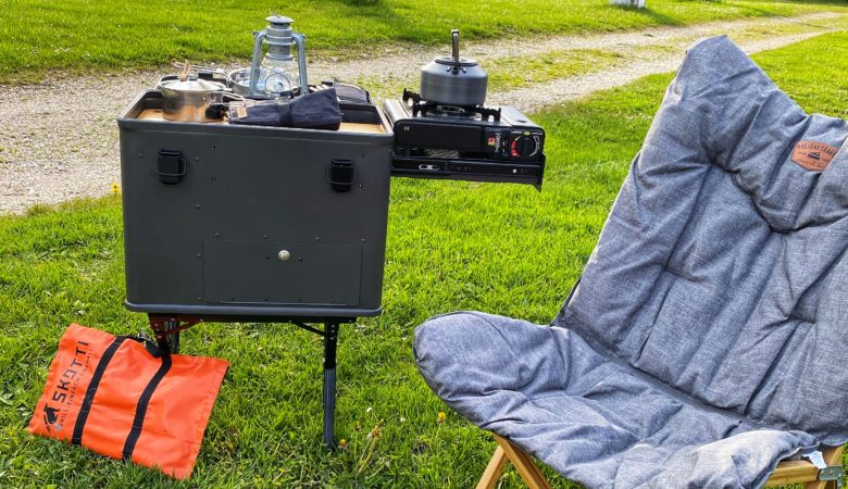 LAYZEE Campingbox: Erster Einsatz auf dem Campingplatz