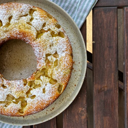 Rhabarber-Joghurt-Kuchen aus dem Omnia