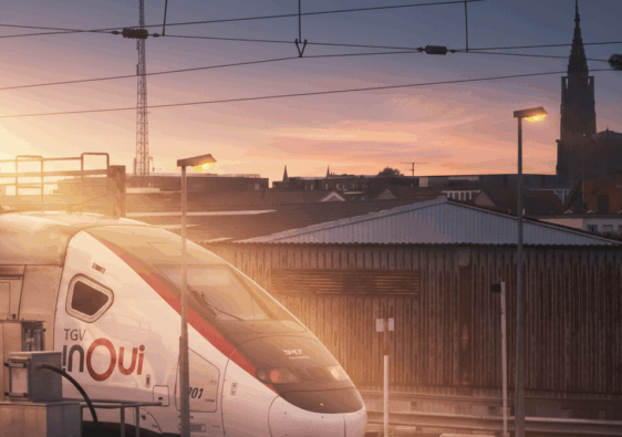 TGV in Strasbourg